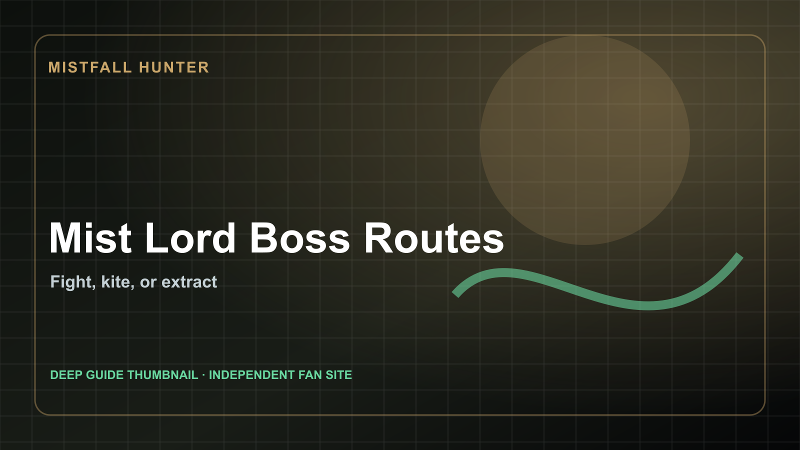 Mist Lord Boss Route Guide guide artwork